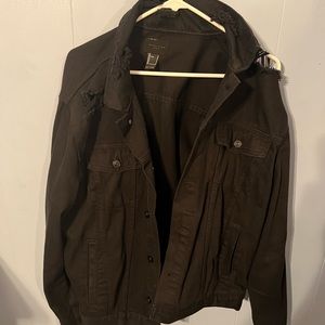 Forever 21 distressed denim jacket